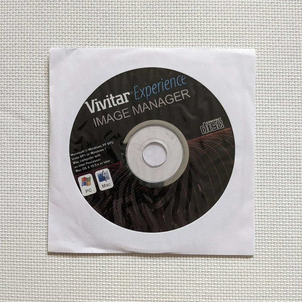 Vivitar ViviCam x029 12.1 MP Digital Camera, Case, SD Card. MISSING USB …